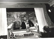 Luciano Pavarotti in der Kulisse "Venedig im Schnee"