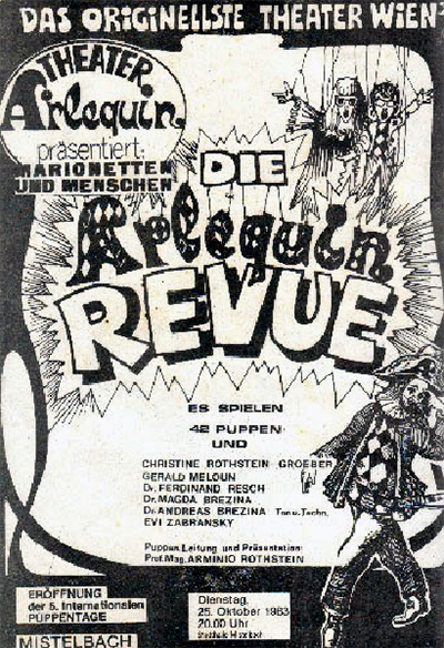 Plakat "Arlequin Revue" 