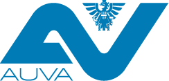 LOGO der Allgemeinen Unfallversicherung - AUVA - die das Projekt finanziert.