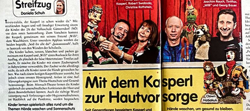 "Die ganze Woche": Mit dem Kasperl zur Hautvorsorge